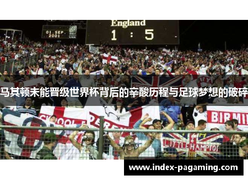 马其顿未能晋级世界杯背后的辛酸历程与足球梦想的破碎